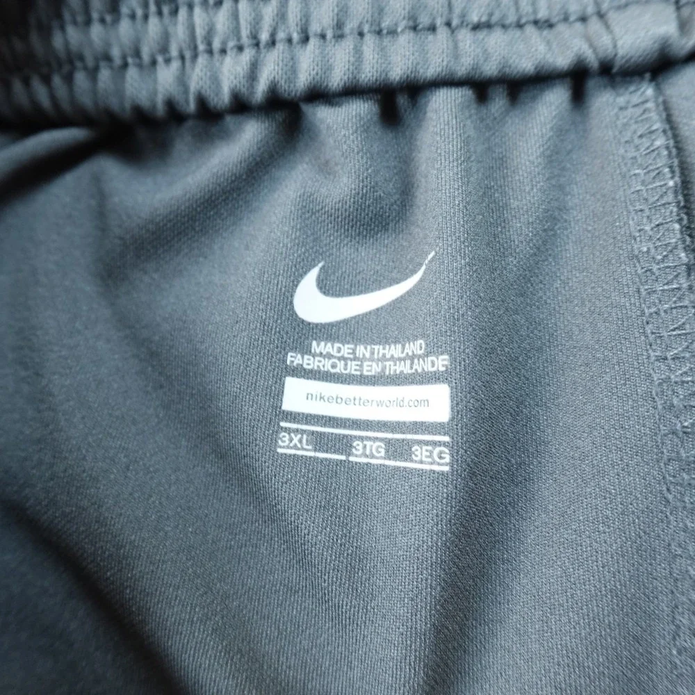 Nike Pants Mens 3XL Gray Drawstring Swoosh Jogger Sweatpants Performance Gym Run